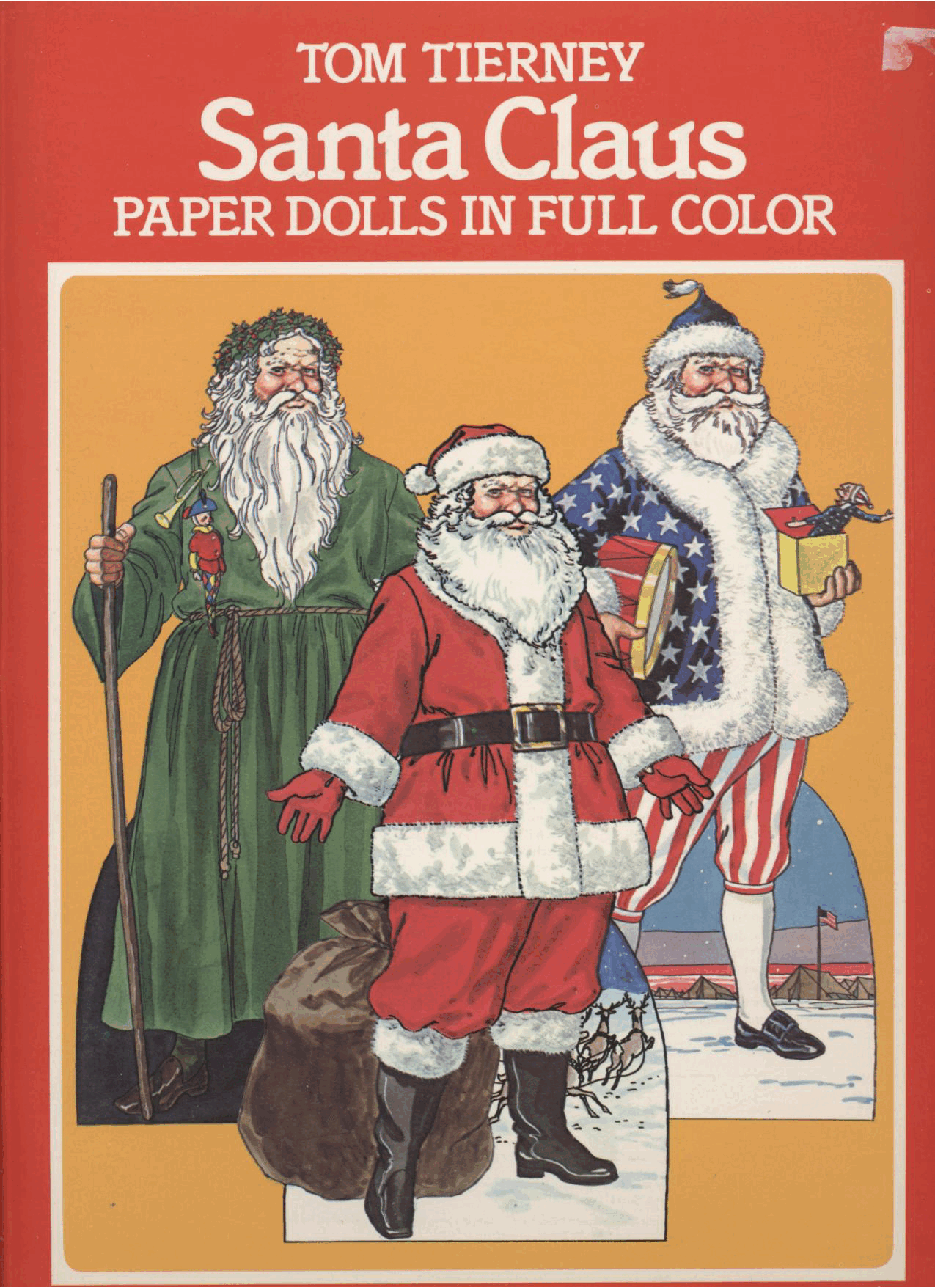 Santa Claus - Paper Dolls In Full Color (1983.Dover).pdf,第1页预览