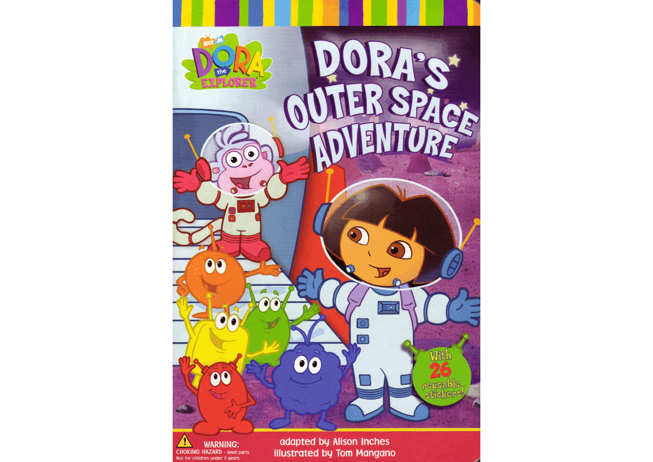 Dora's Outer Space Adventure (2004.Simon Spotlight-Nick Jr.) (Brainiac).pdf,第1页预览
