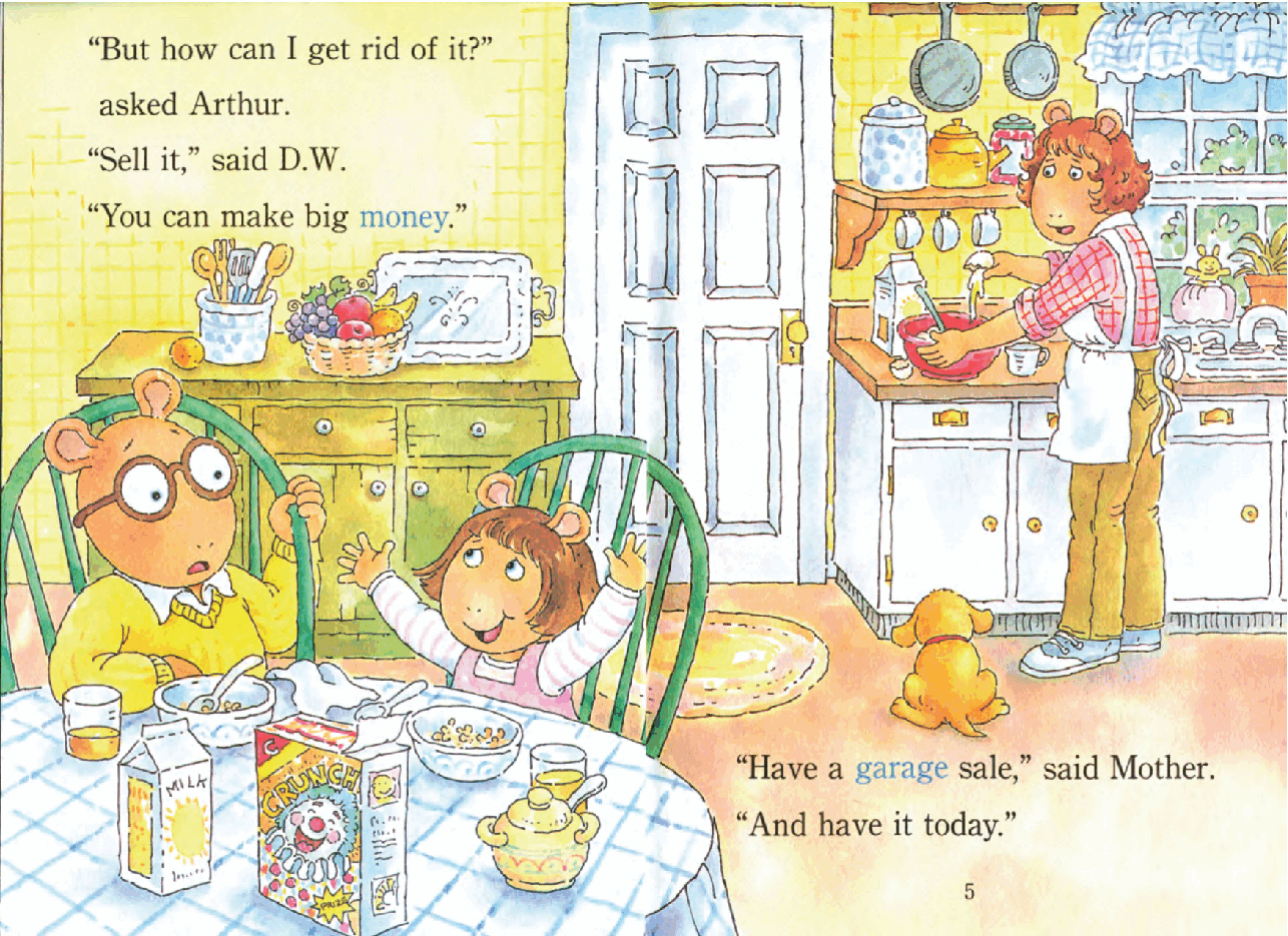Arthur的step into reading系列—AUTHUR,CLEAN YOUR ROOM.pdf,第4页预览