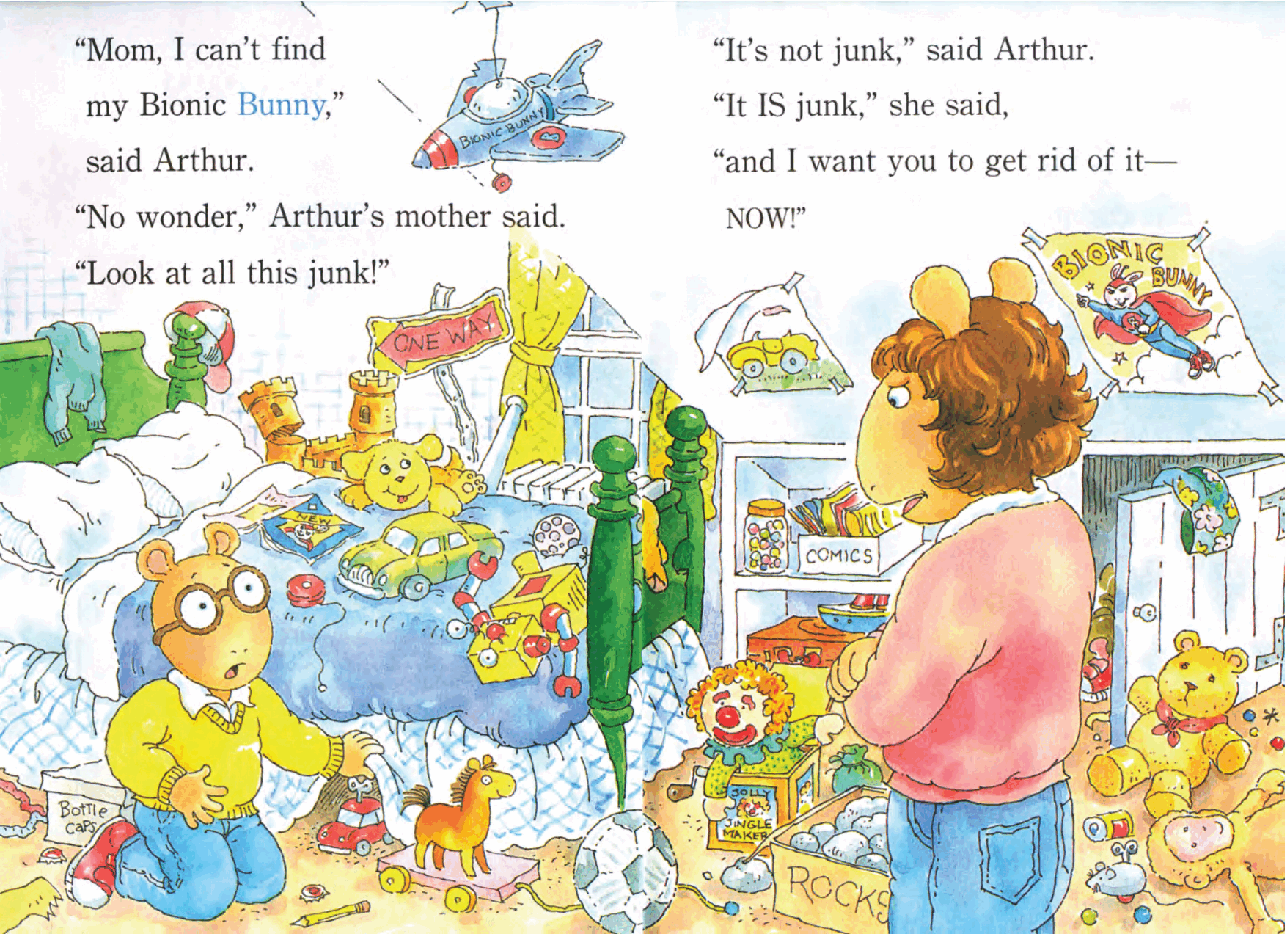 Arthur的step into reading系列—AUTHUR,CLEAN YOUR ROOM.pdf,第3页预览