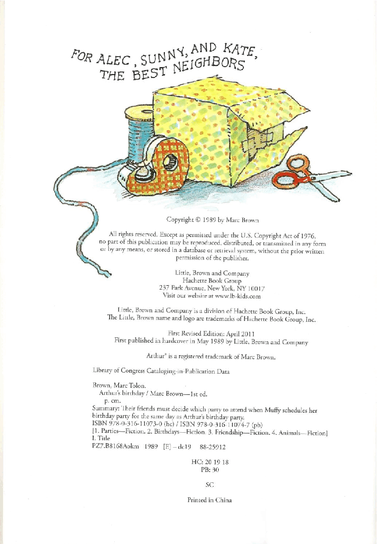 Arthur的An Arthur advanture系列Part 1-Arthur__s_birthday.pdf,第4页预览