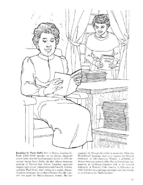 Dover Coloring Book - Famous African-American Women (LQ).pdf,第4页预览