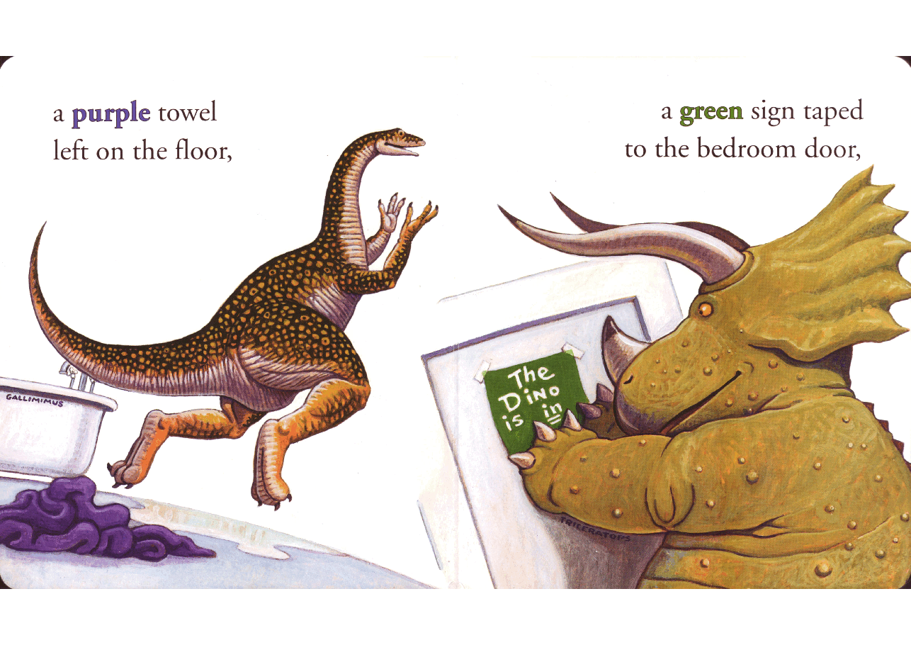 How Do Dinosaurs Learn Their Colors (2006.Scholastic) (Brainiac).pdf,第3页预览