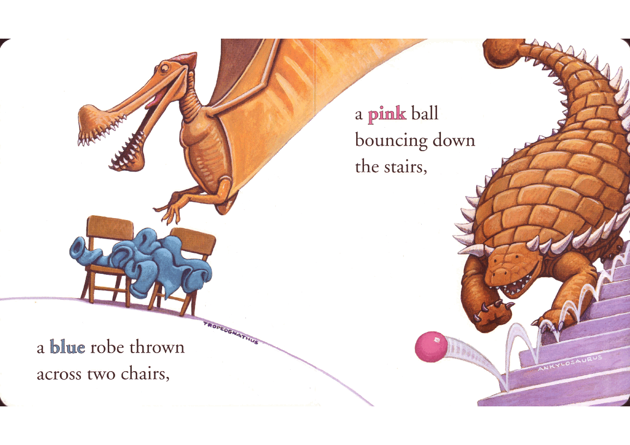 How Do Dinosaurs Learn Their Colors (2006.Scholastic) (Brainiac).pdf,第4页预览