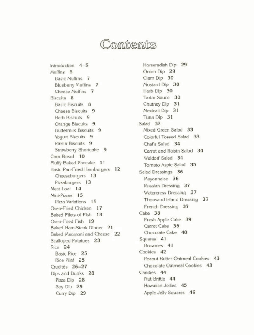 Dover Coloring Book - A First Cookbook for Children (LQ).pdf，第3页预览