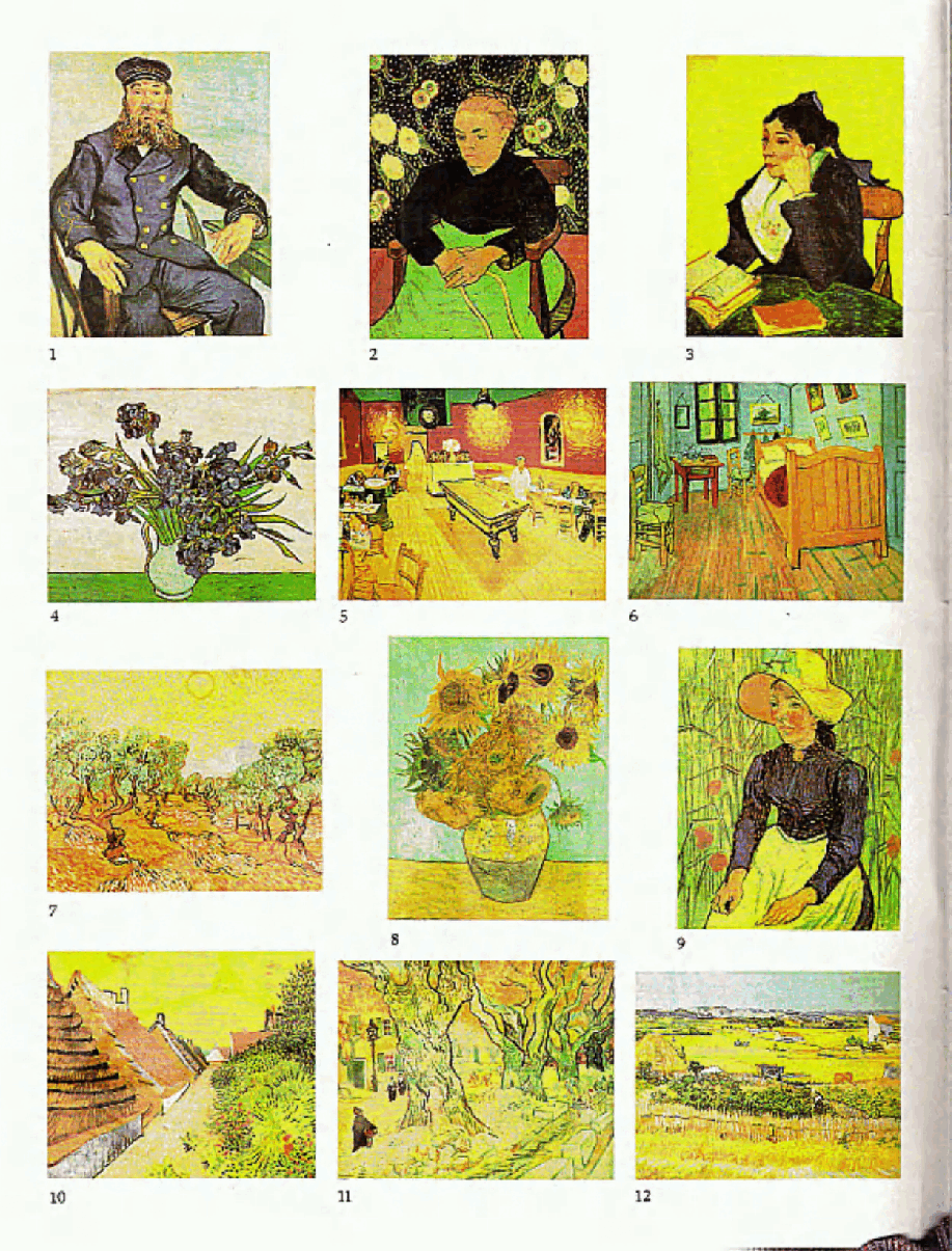 Dover Coloring Book - Color Your Own Van Gogh Paintings (1999).pdf,第2页预览