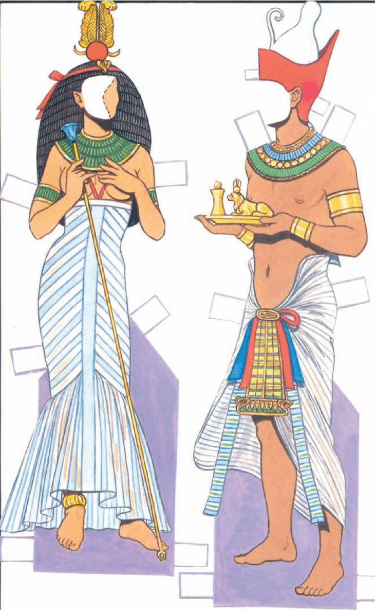 Ancient Egyptian Costumes - Paper Dolls (Dover).pdf,第3页预览