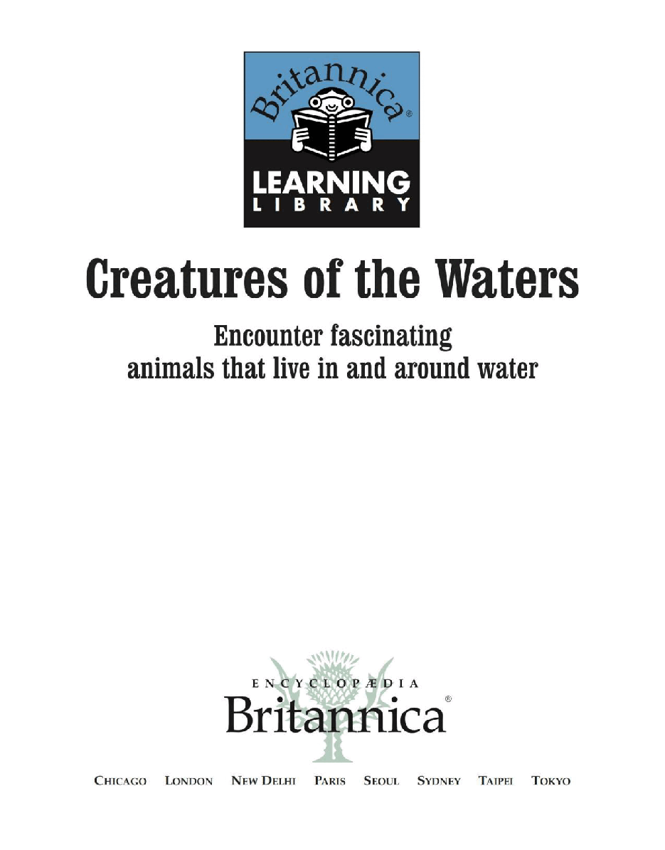 Britannica Learning Library 015 - Creatures of the Waters.pdf,第2页预览