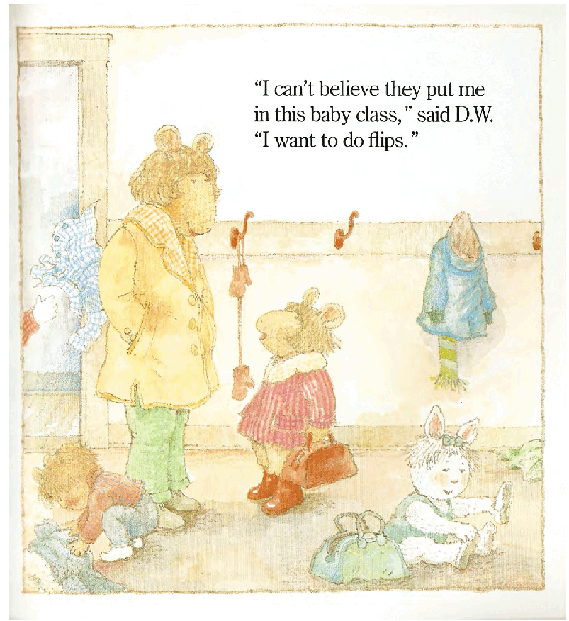 Arthur的妹妹D.W.的故事系列—D.W.Flips.pdf,第3页预览
