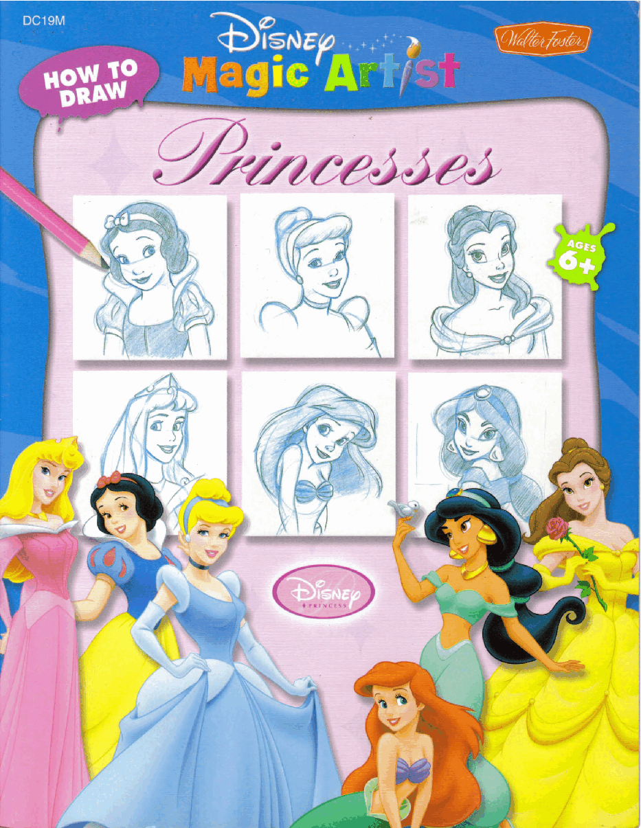 Disney Magic Artist - How To Draw Princesses.pdf,第1页预览