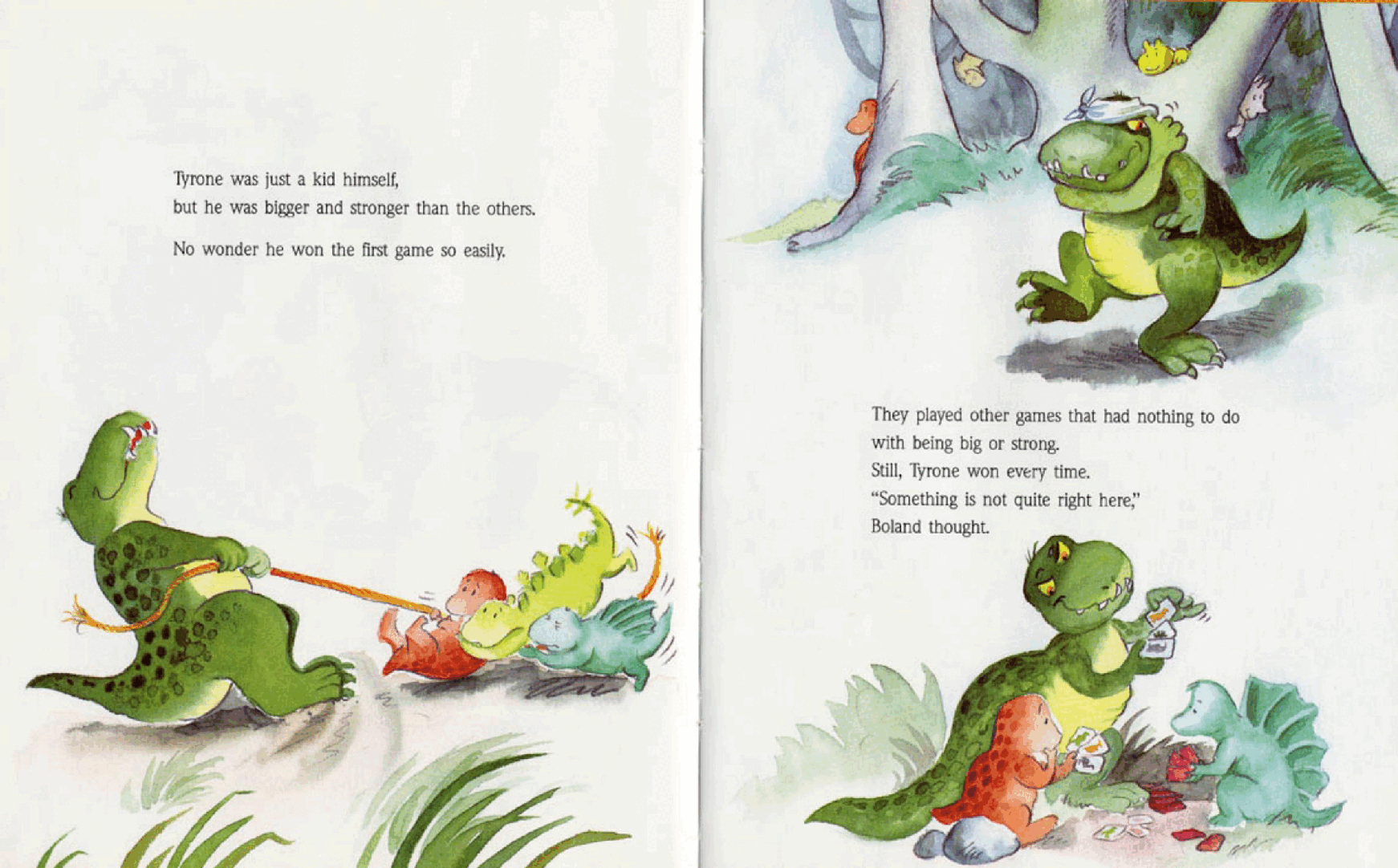 Tyrone - The Double Dirty Rotten Cheater by Hans Wilhelm (Scholastic) (childrensbooksforever).pdf,第4页预览
