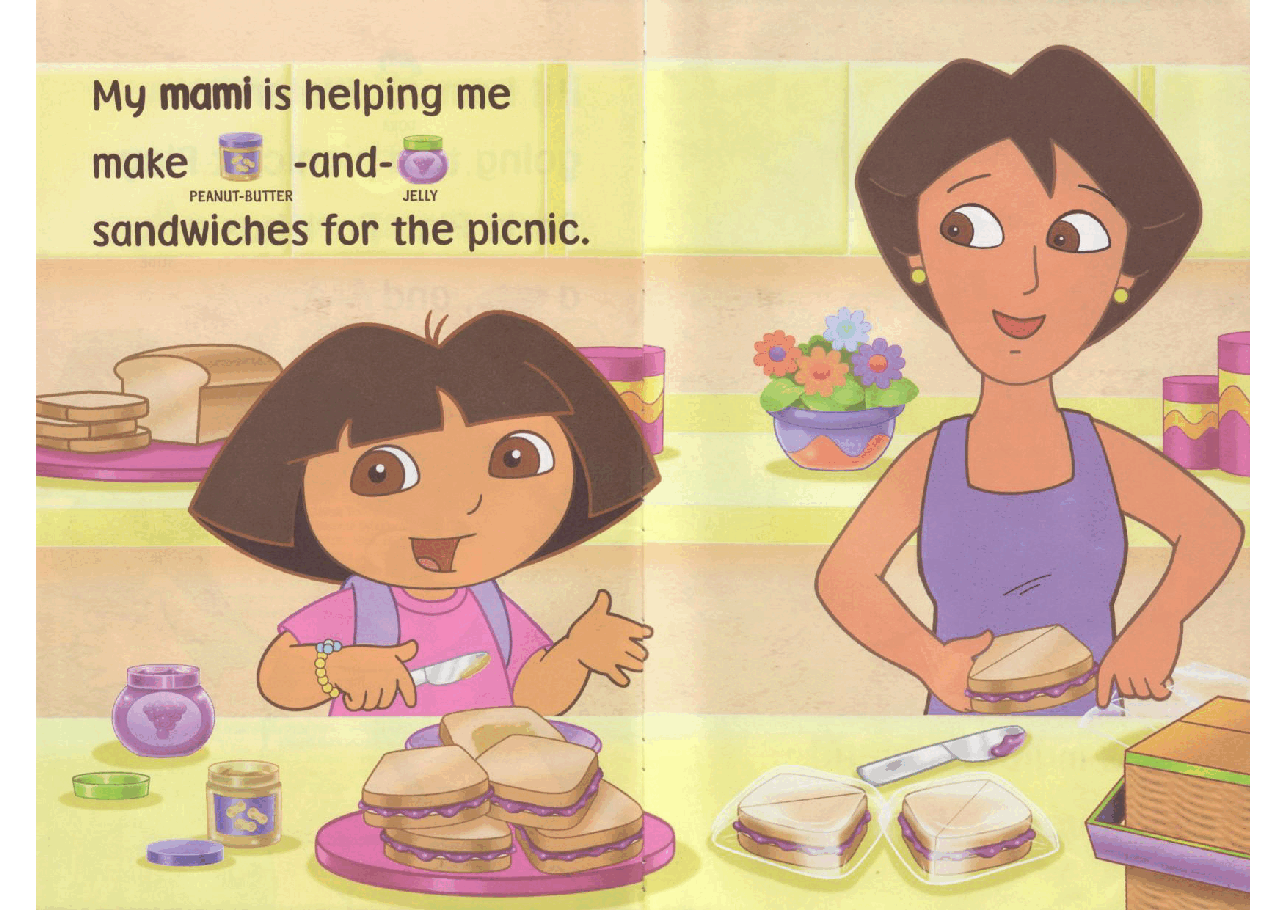 Dora's picnic (2003.Simon Spotlight) (Brainiac).pdf,第4页预览