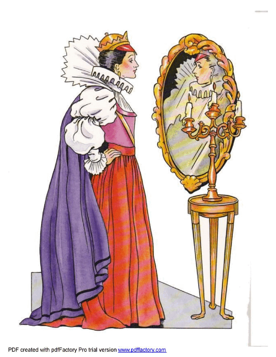 Dover Coloring Book - Snow White Coloring Book (LQ).pdf,第2页预览