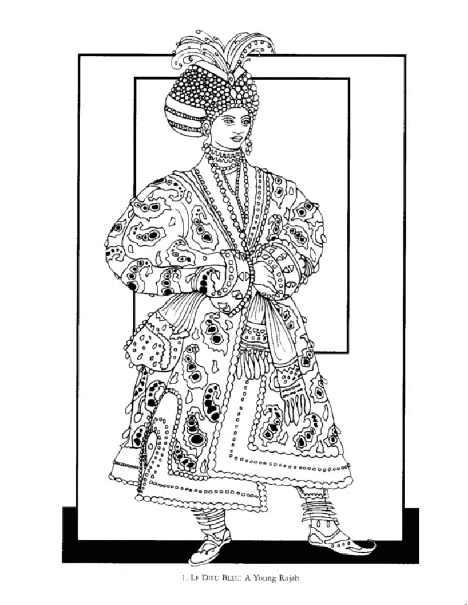 Color Your Own Bakst Ballet Designs (2005.Dover) (LQ).pdf，第3页预览