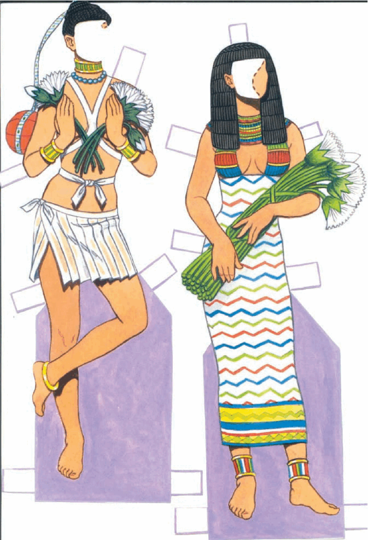 Ancient Egyptian Costumes - Paper Dolls (Dover).pdf,第4页预览