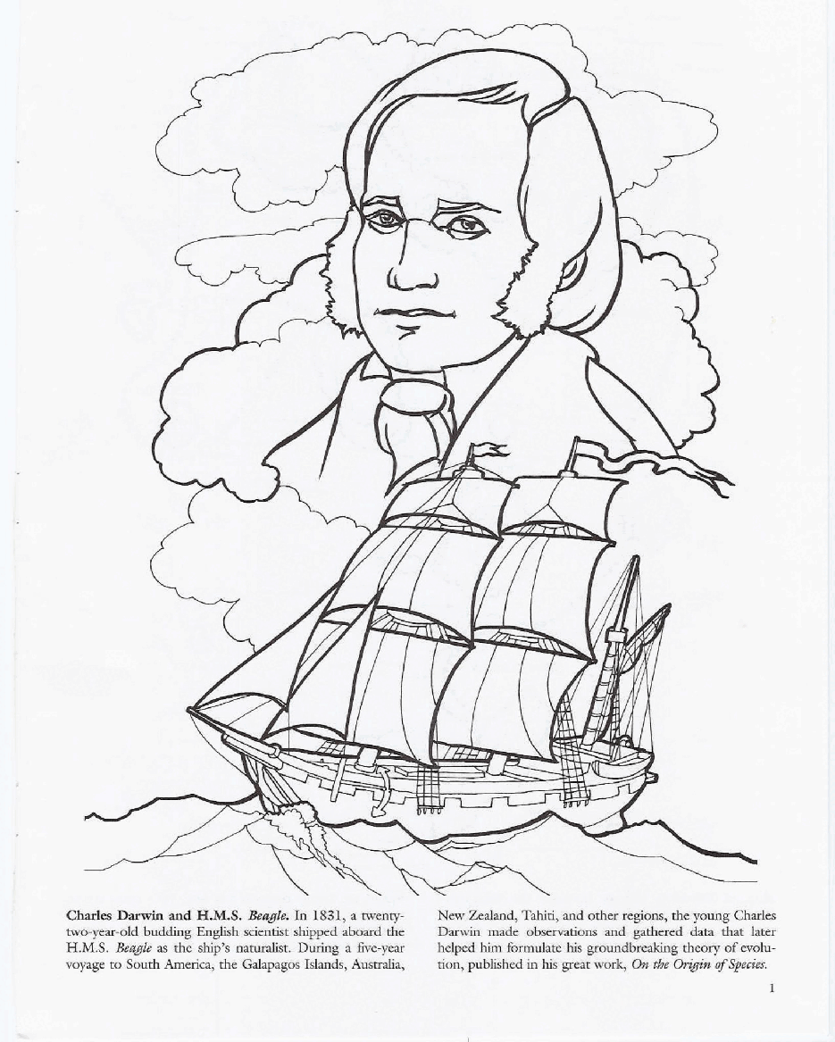 Dover Coloring Book - Galapagos Islands Coloring Book.pdf,第3页预览
