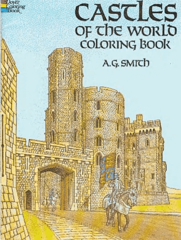 Dover Coloring Book - Castles of the World Coloring Book.pdf,第1页预览
