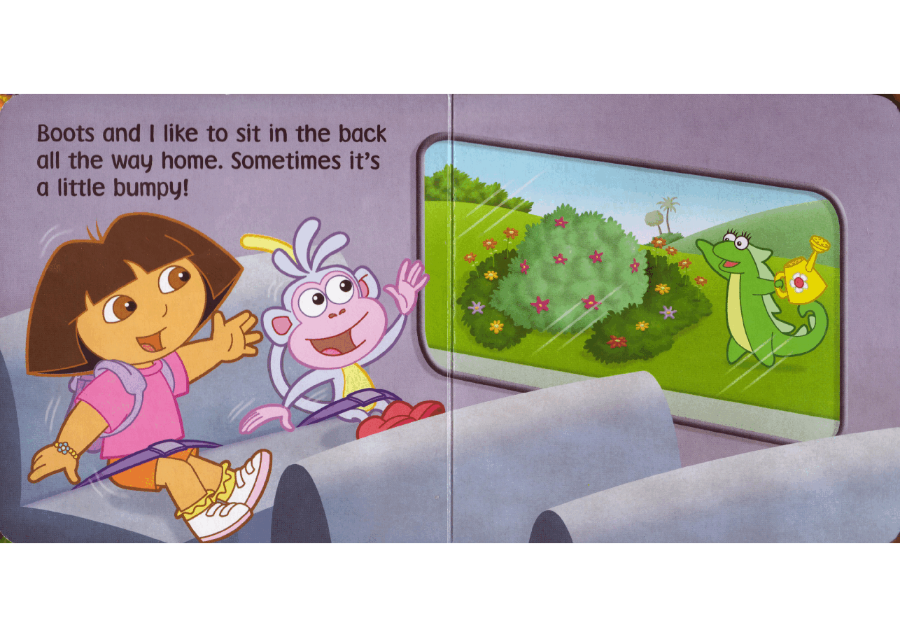 Dora Goes for a Ride (2004.Simon Spotlight-Nick Jr.) (Brainiac).pdf,第4页预览