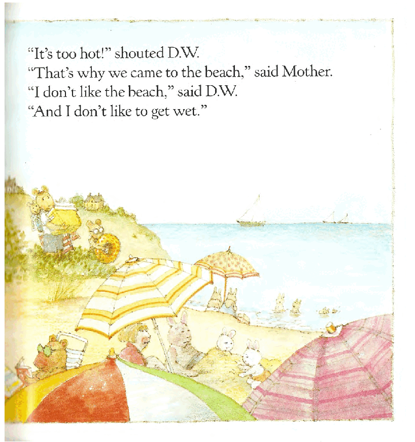 Arthur的妹妹D.W.的故事系列—D.W.All_Wet.pdf,第3页预览