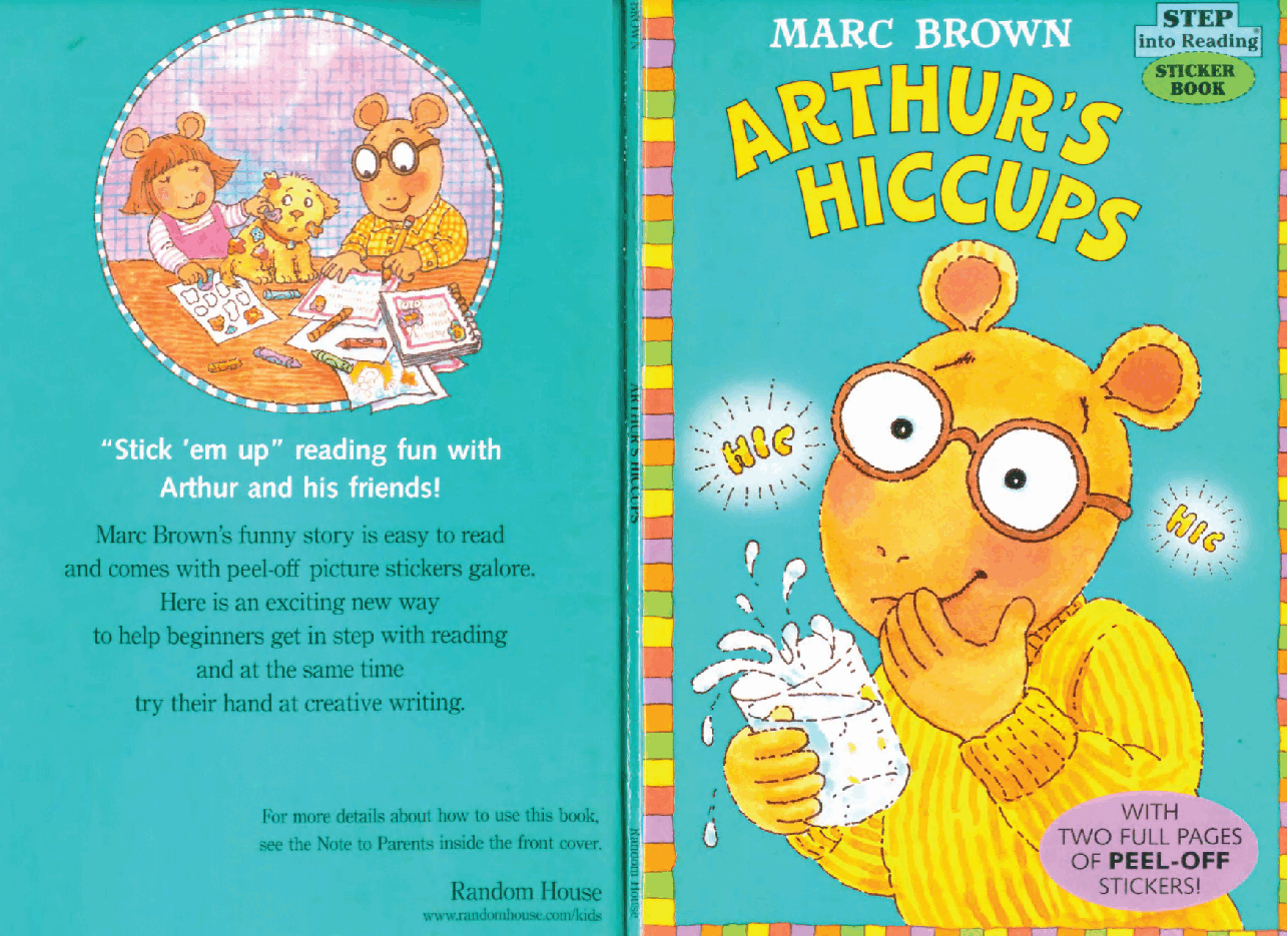 Arthur的step into reading系列—ARTHUR'S HICCUPS.pdf,第1页预览