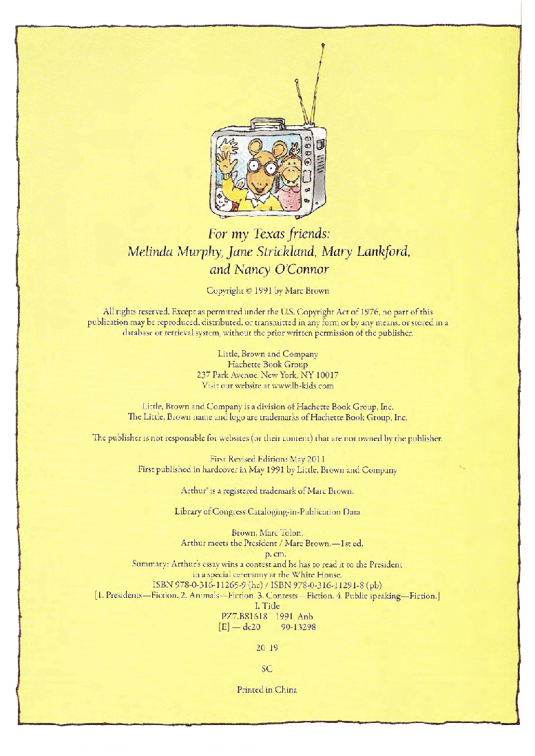 Arthur的An Arthur advanture系列Part 1-Arthur meets the president.pdf,第4页预览