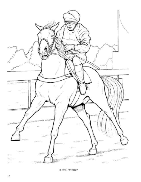 Dover Coloring Book - Wonderful World of Horses Coloring Book (LQ).pdf,第3页预览