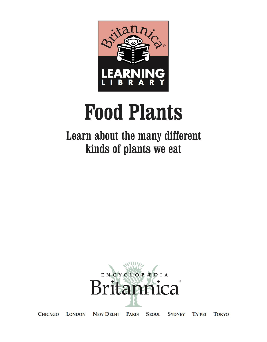 Britannica Learning Library 014 - Food Plants.pdf,第2页预览