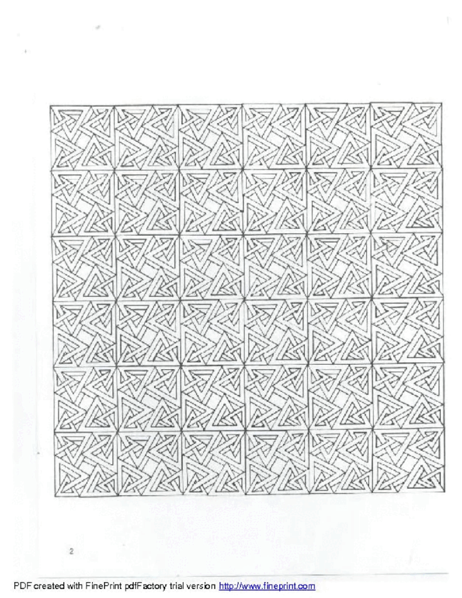 Dover Coloring Book - 3-D Designs (LQ).pdf,第4页预览