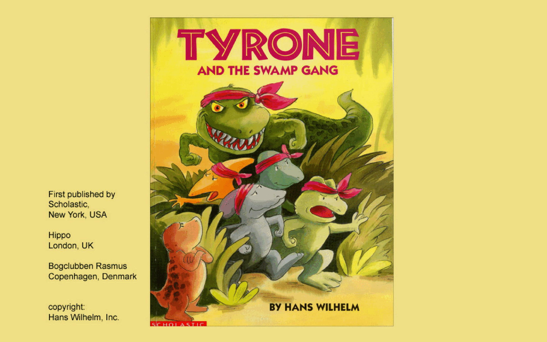 Tyrone And The Swamp Gang by Hans Wilhelm (Scholastic) (childrensbooksforever).pdf,第1页预览