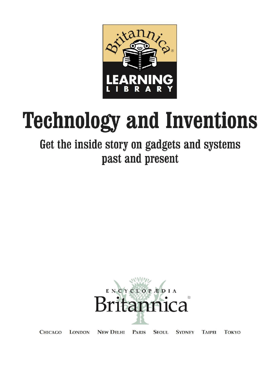 Britannica Learning Library 004 - Technology and Inventions.pdf,第2页预览