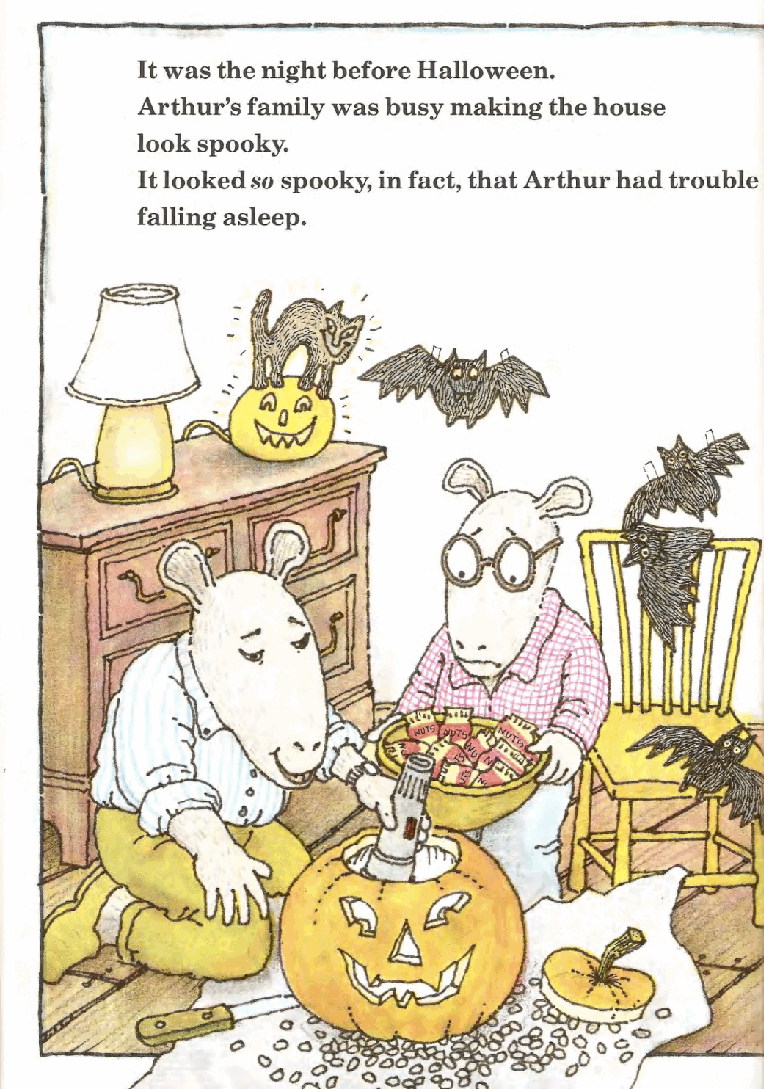 Arthur的An Arthur advanture系列Part 4—Arthur_s halloween.pdf,第4页预览