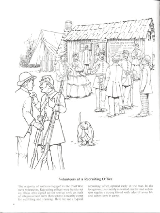 Dover Coloring Book - A Soldier's Life in the Civil War (LQ).pdf,第3页预览