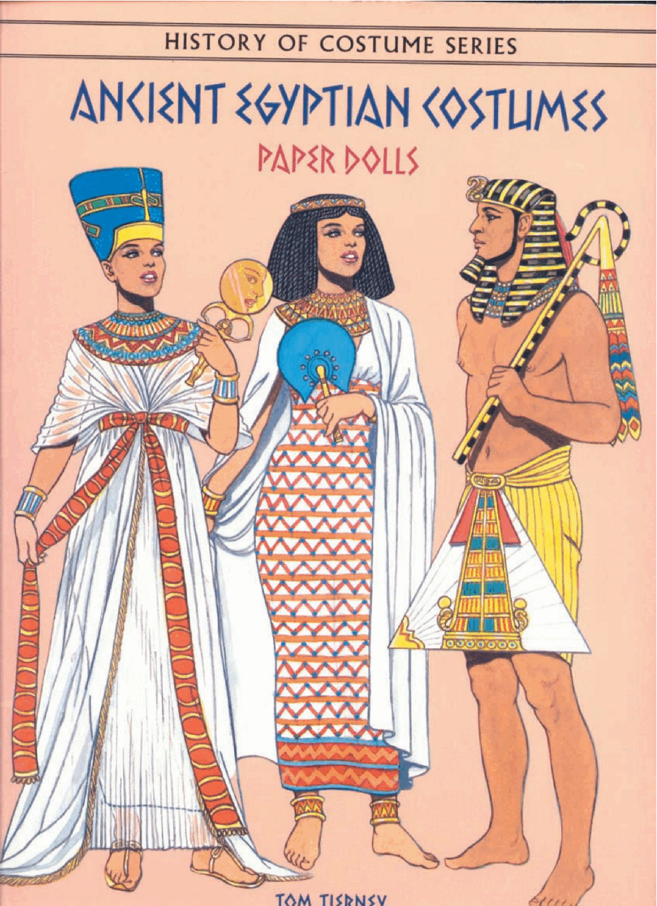 Ancient Egyptian Costumes - Paper Dolls (Dover).pdf,第1页预览