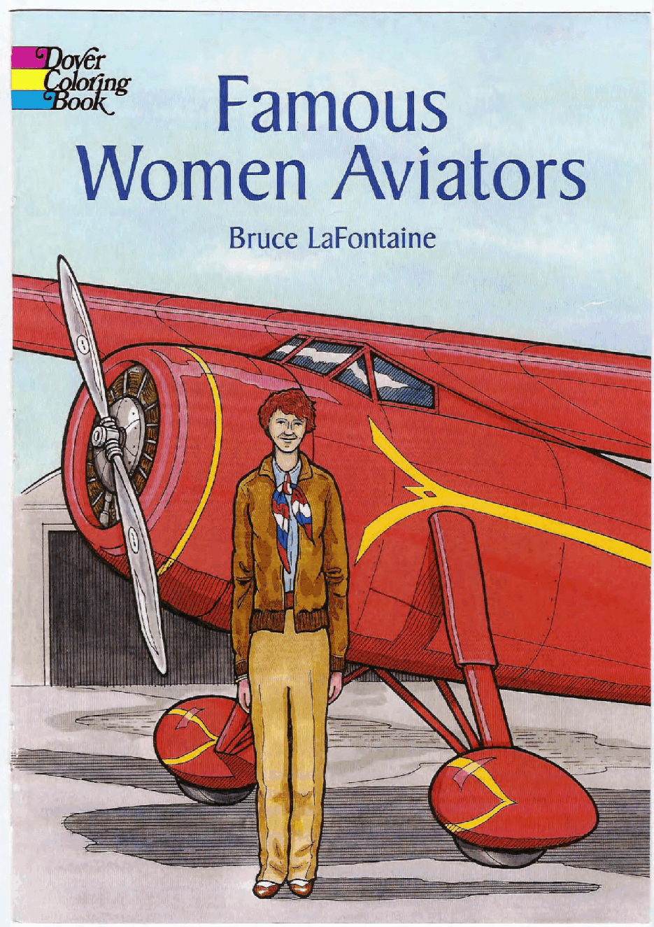Dover Coloring Book - Famous Women Aviators.pdf,第1页预览