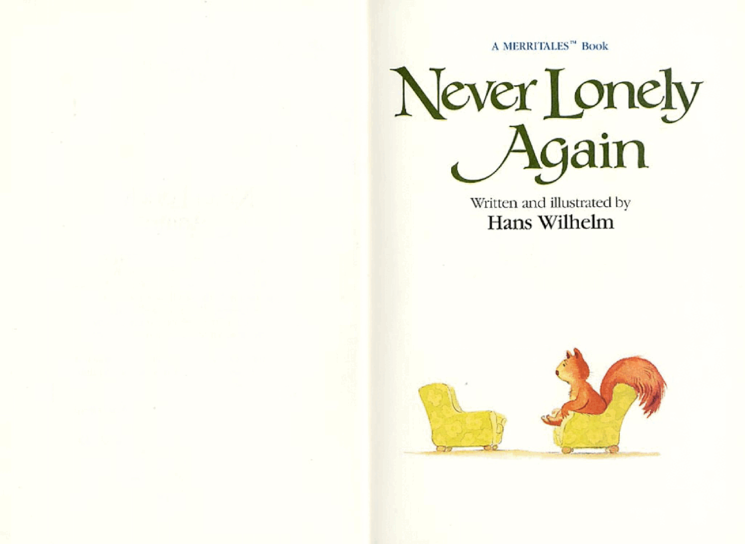 Never Lonely Again by Hans Wilhelm (childrensbooksforever).pdf,第3页预览