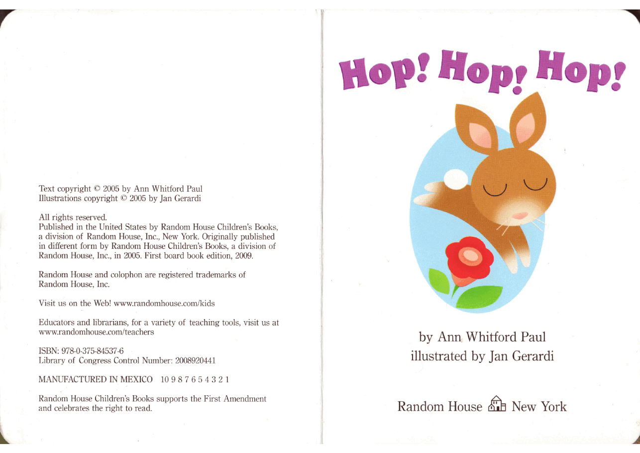 Hop! Hop! Hop! (2009.Random House) (Brainiac).pdf,第2页预览