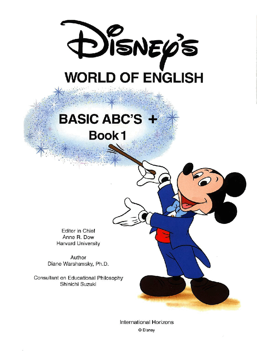 迪斯尼精美绘本12本Disney's World Of English Book 01.pdf,第1页预览