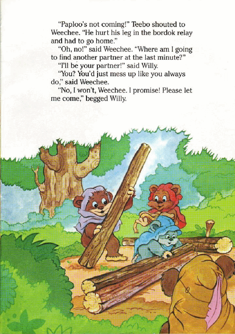 The Ewok Who Was Afraid (1986.Happy House) (Star Wars)(1).Happy House) (Star Wars).pdf,第4页预览