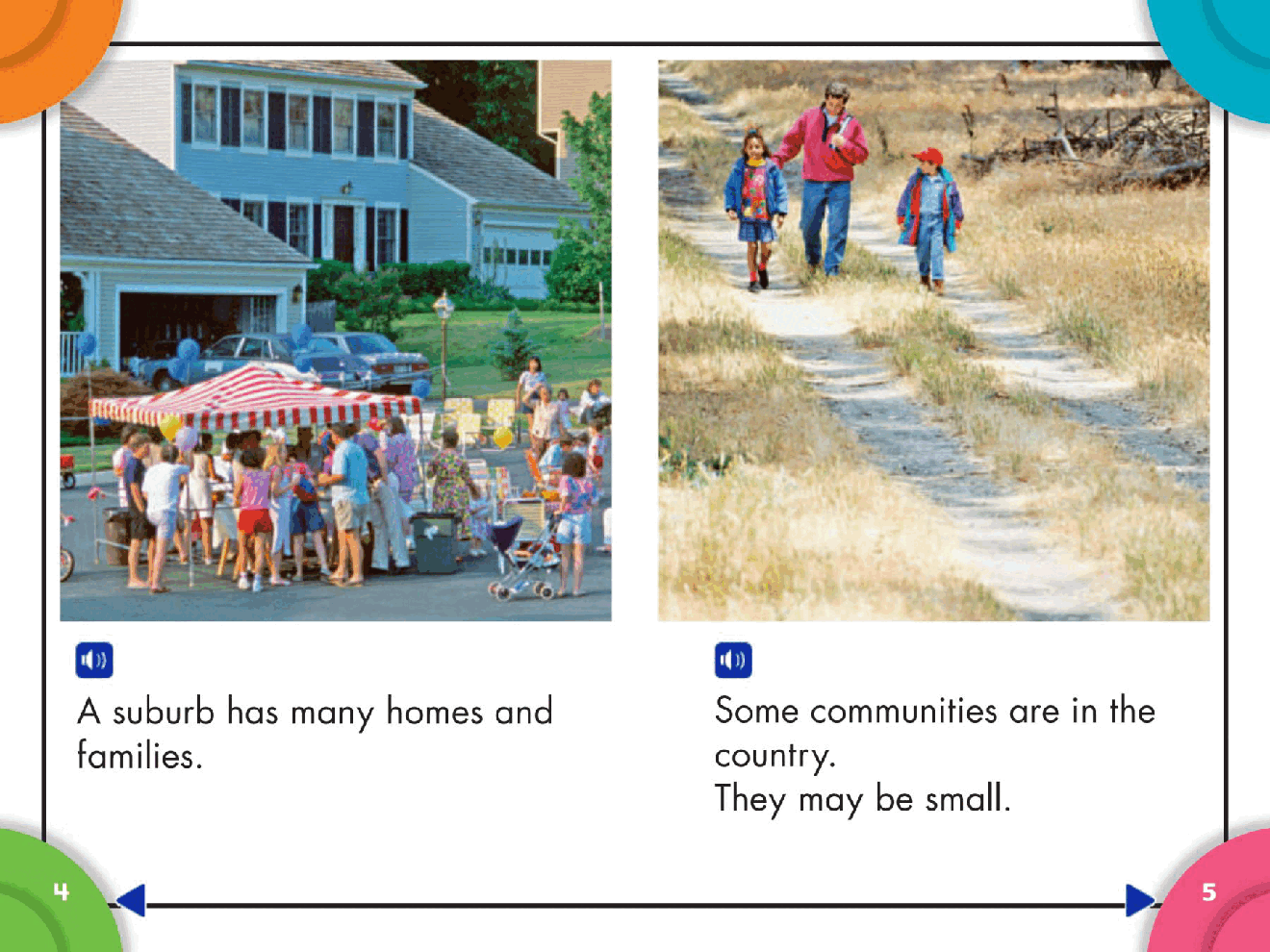 Pearson 0-6岁低幼读物My Neighborhood.pdf，第4页预览