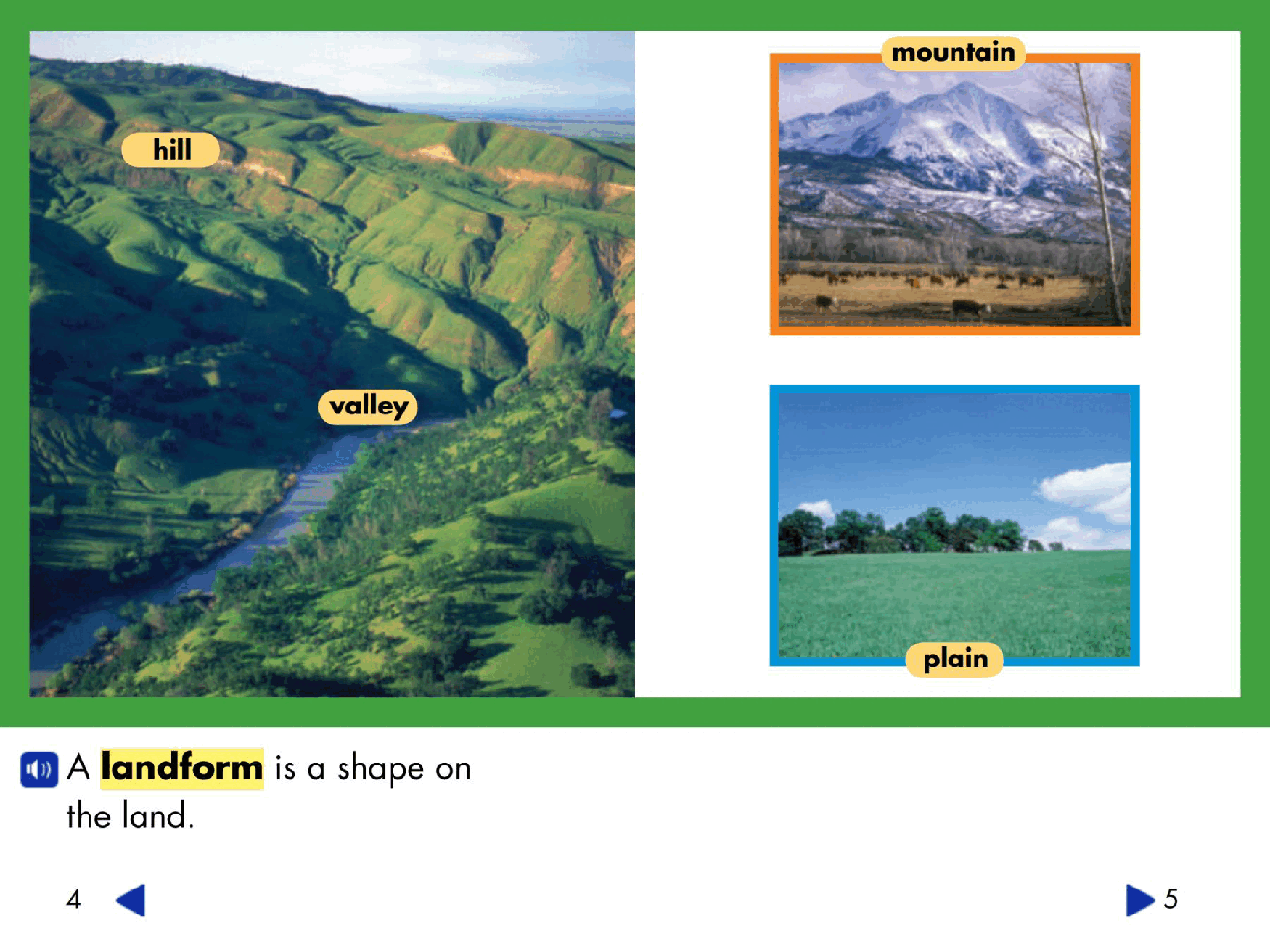 Pearson 0-6岁低幼读物Our Land, Air, and Water.pdf,第4页预览