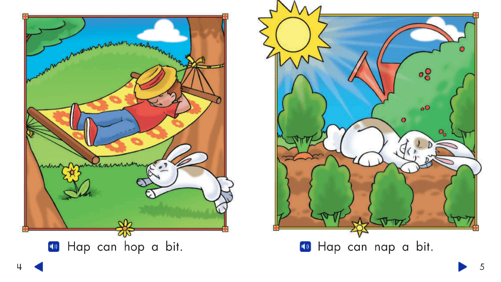 Pearson 0-6岁低幼读物Hap is Hot.pdf，第4页预览