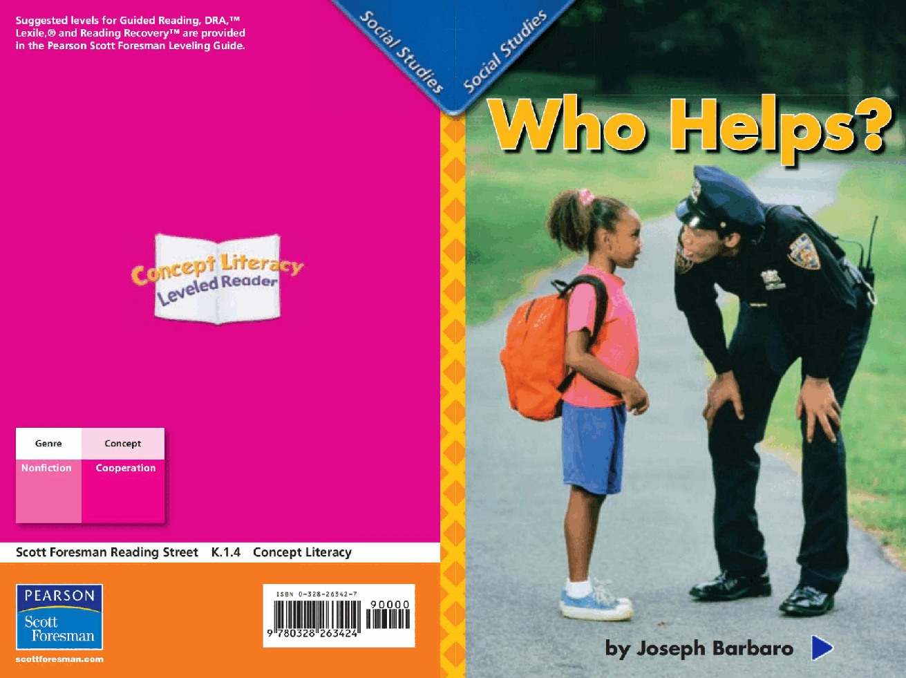 Pearson 0-6岁低幼读物Who Helps.pdf，第1页预览