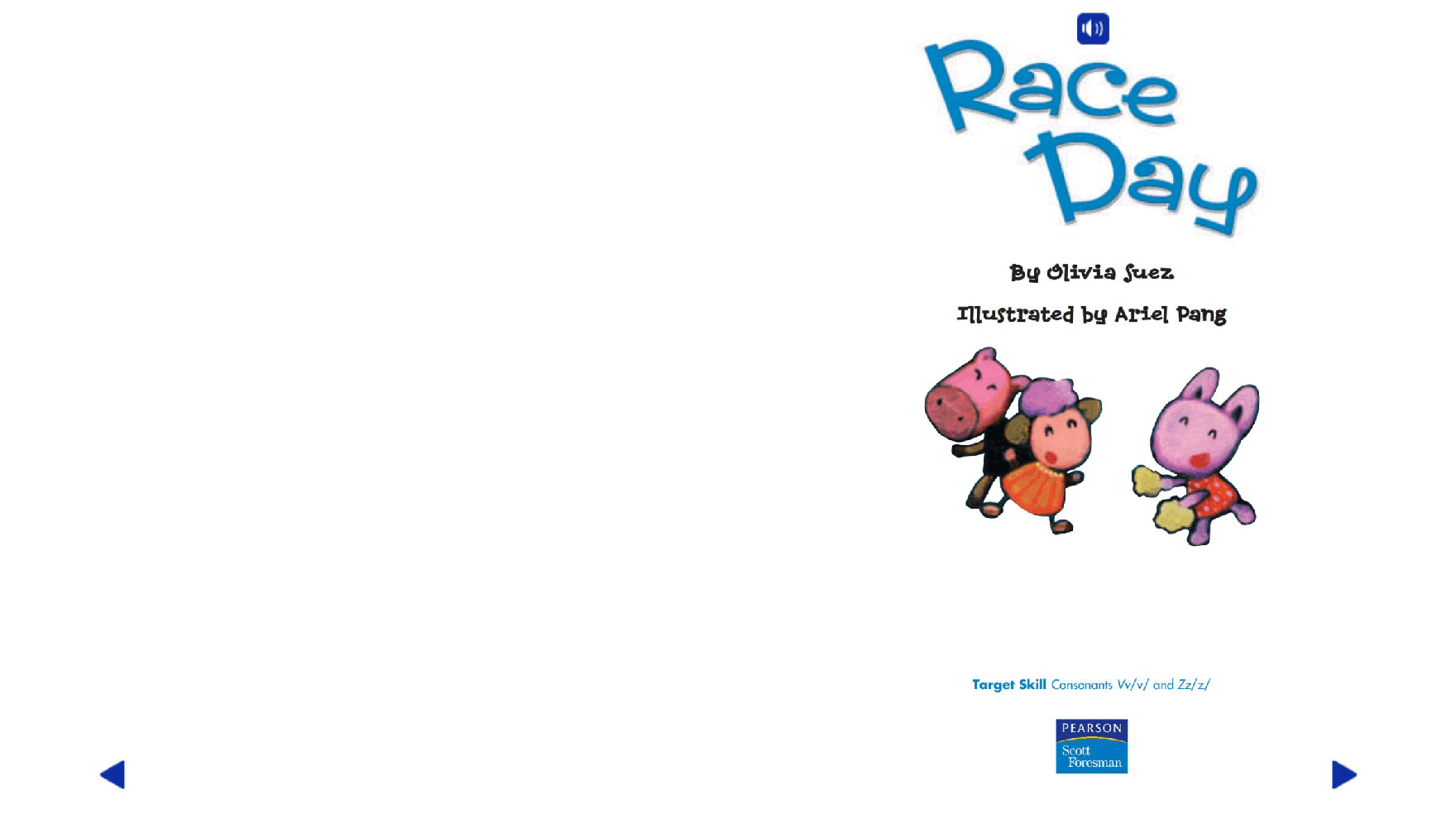 Pearson 0-6岁低幼读物Race Day.pdf,第2页预览