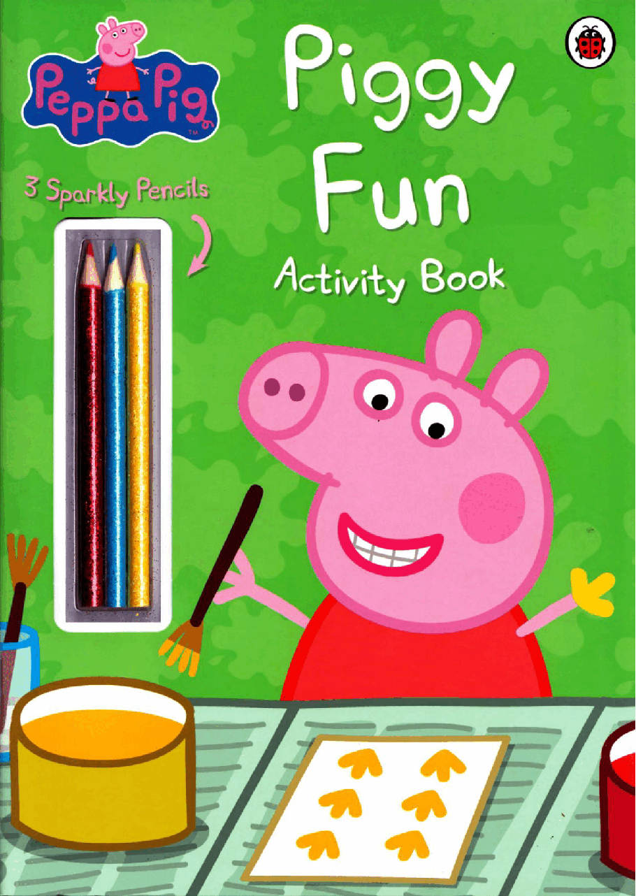 原版高清绘本(不同于自制绘本)23本Piggy Fun Activity Book.pdf,第1页预览