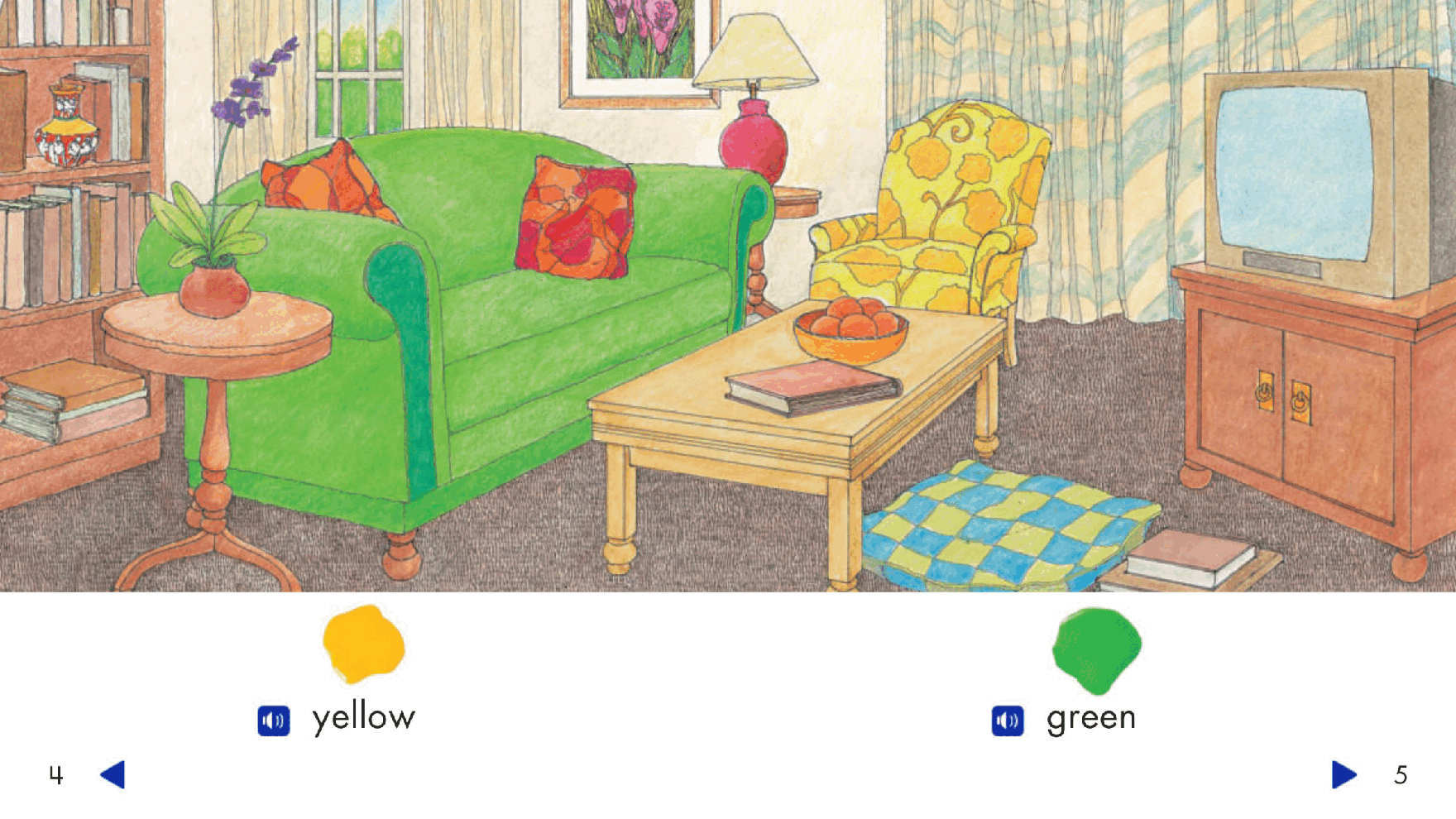 Pearson 0-6岁低幼读物Colors Around Me.pdf,第4页预览