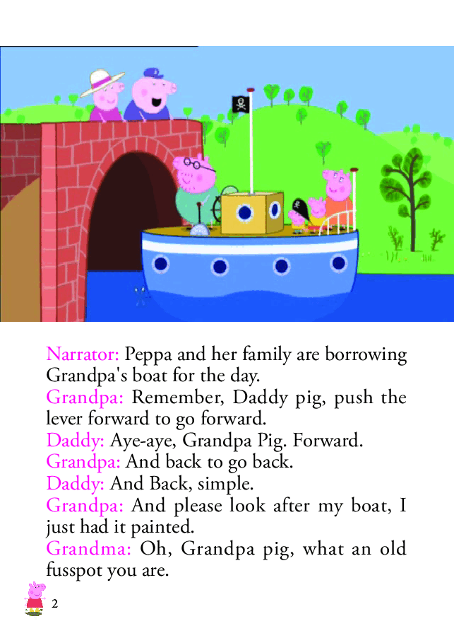 粉红猪小妹第2季53本自制绘本S2-47 Captian Daddy Pig (qingyika).pdf,第2页预览