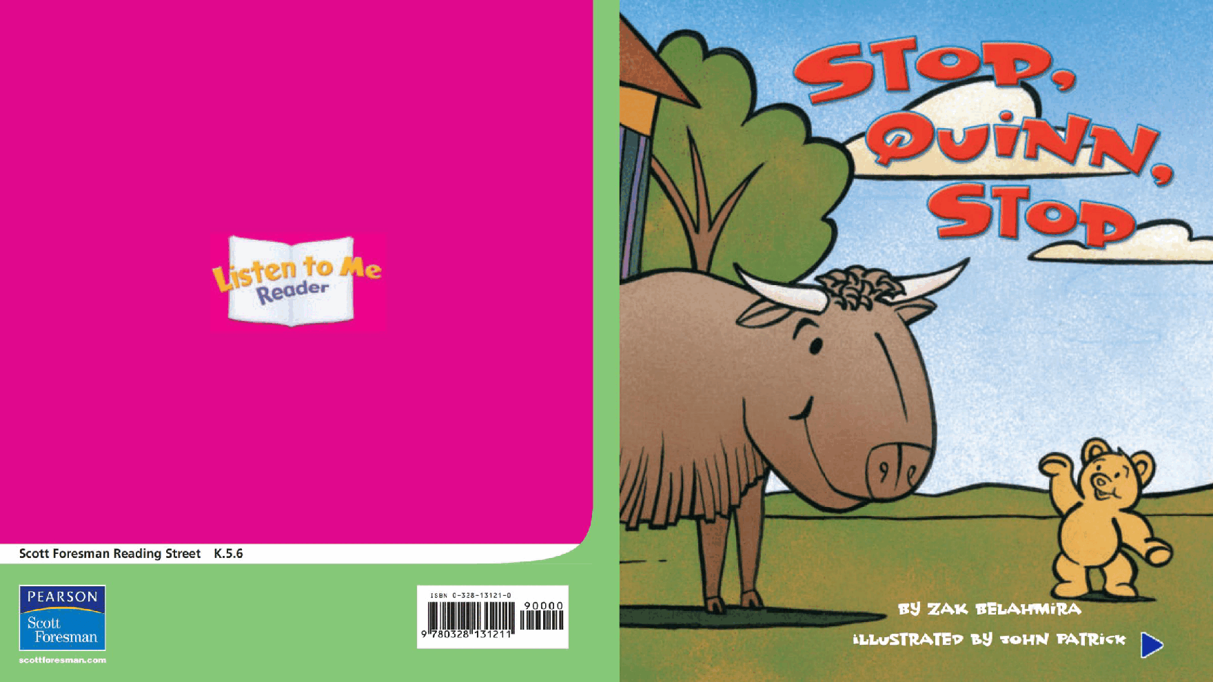 Pearson 0-6岁低幼读物Stop, Quinn, Stop.pdf,第1页预览