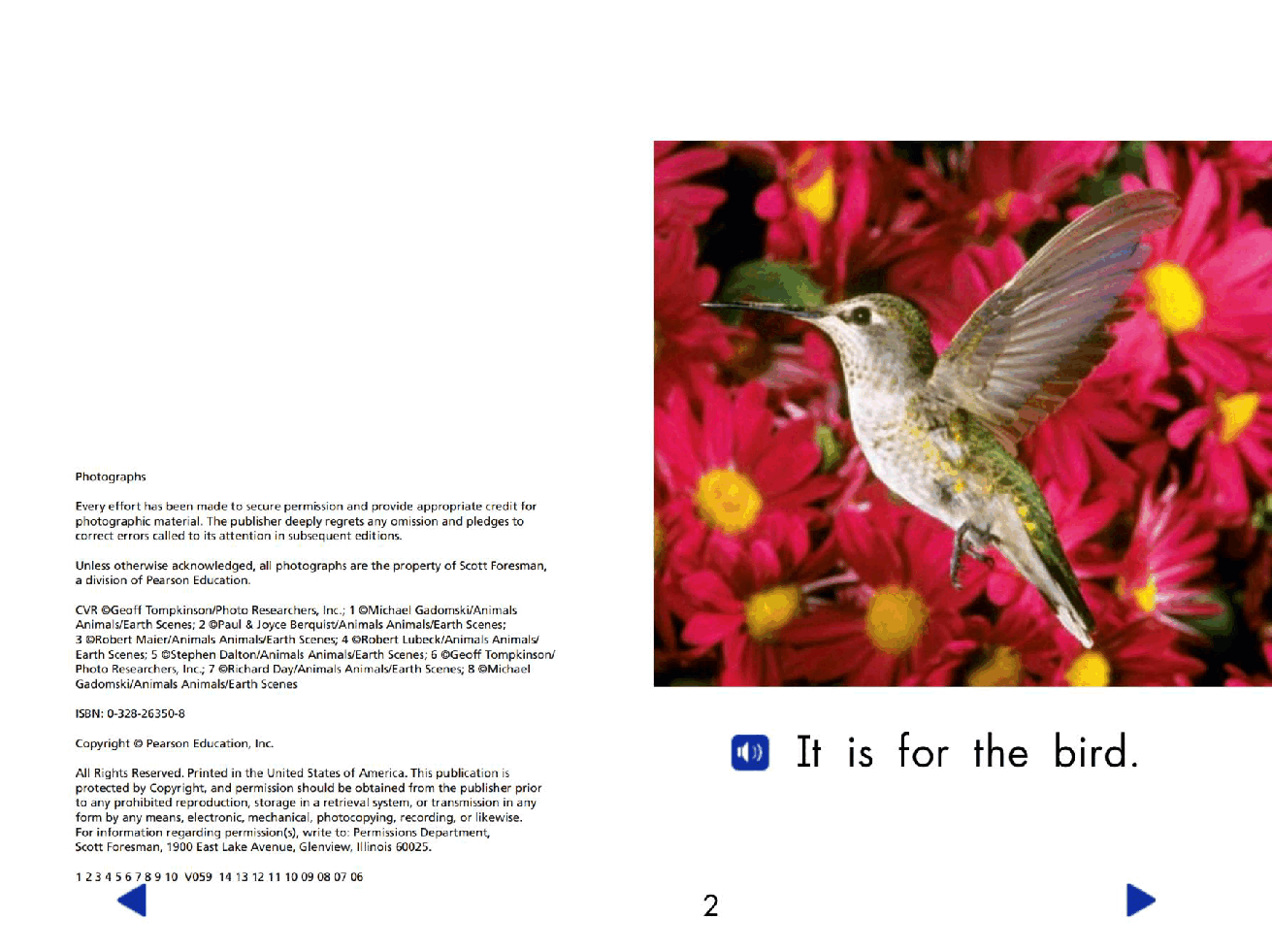 Pearson 0-6岁低幼读物In the Garden.pdf,第3页预览