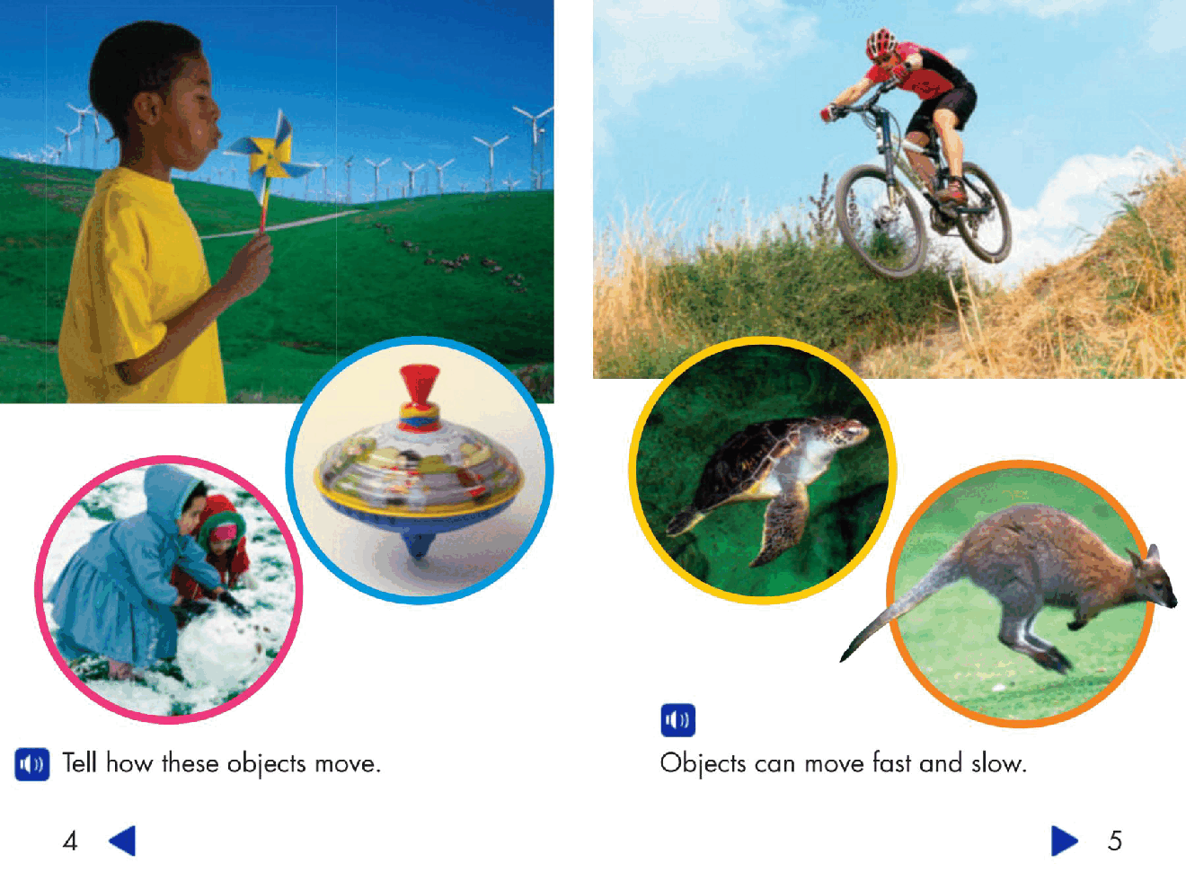 Pearson 0-6岁低幼读物How Things Move.pdf，第4页预览
