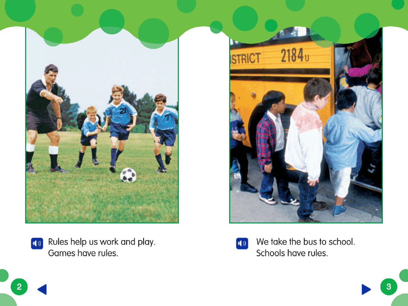 Pearson 0-6岁低幼读物Why We Have Rules.pdf，第3页预览